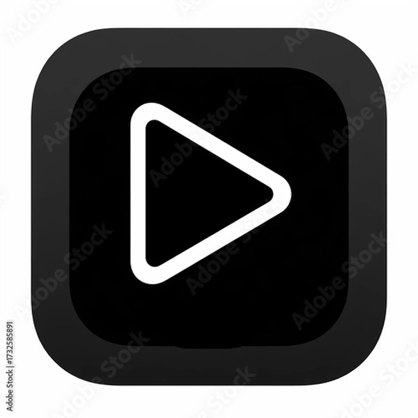 Fototapeta play button 