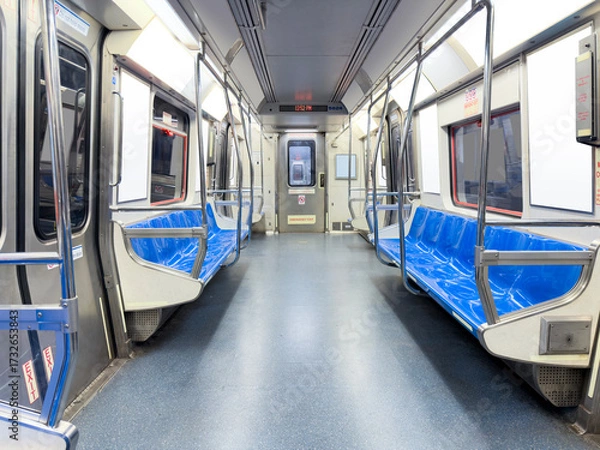 Obraz Empty subway in New York