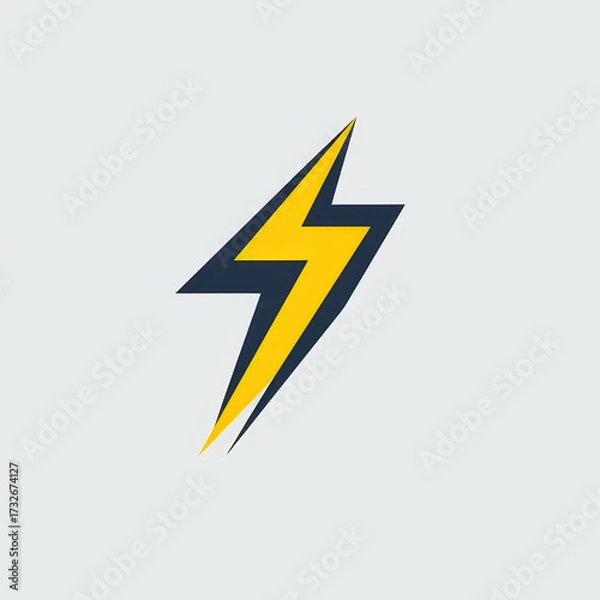 Obraz Lightning Bolt Icon and Mascot Collection