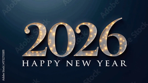 Obraz “2026” glows in marquee light—elegant, sculptural, and pulsing with celebration, clarity, and poetic promise.
