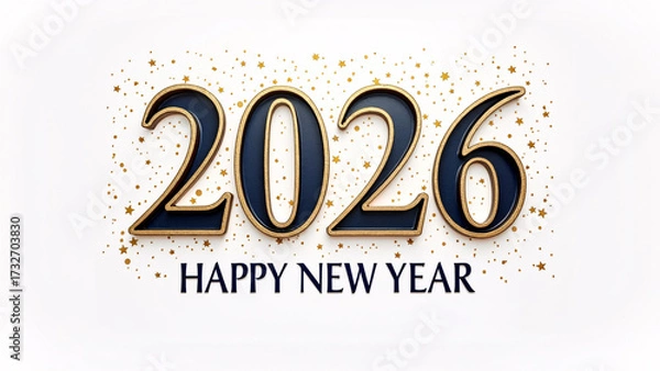 Obraz “2026” bursts in gold confetti—elegant, sculptural, and pulsing with celebration, clarity, and poetic promise.
