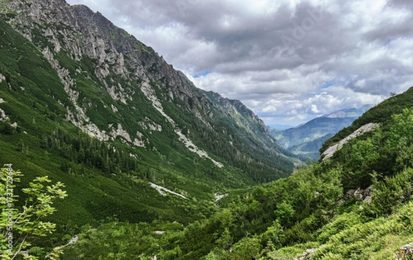 Obraz mountain landscape in the alps