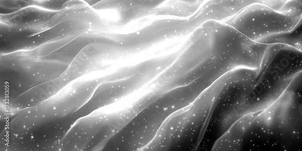 Fototapeta abstract waves create a mesmerizing visual display of and texture in a harmonious blend of