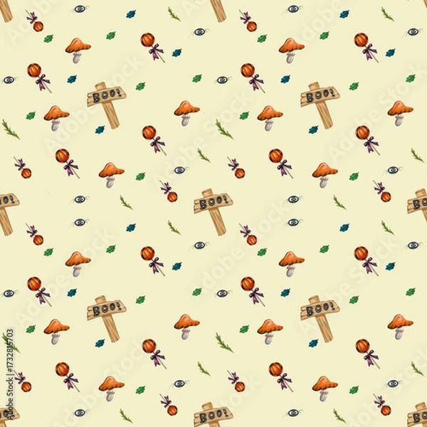 Fototapeta seamless pattern with hearts