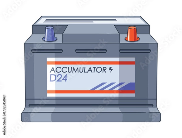 Obraz Accumulator D24 power supply design