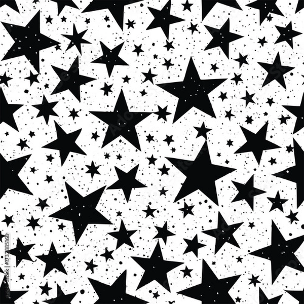 Obraz Solid black abstract empty canvas for text and design element isolated on transparent background