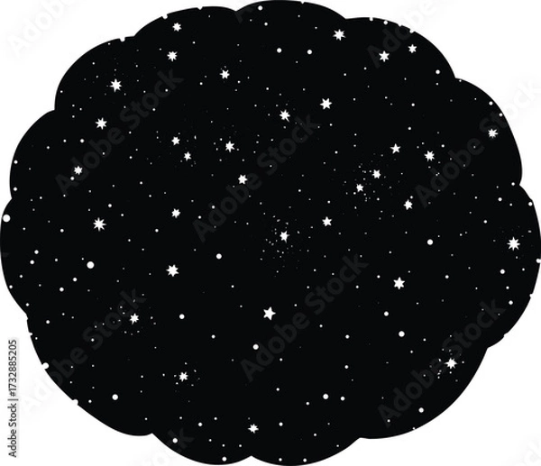 Obraz A completely solid black background for design and overlay. isolated on transparent background