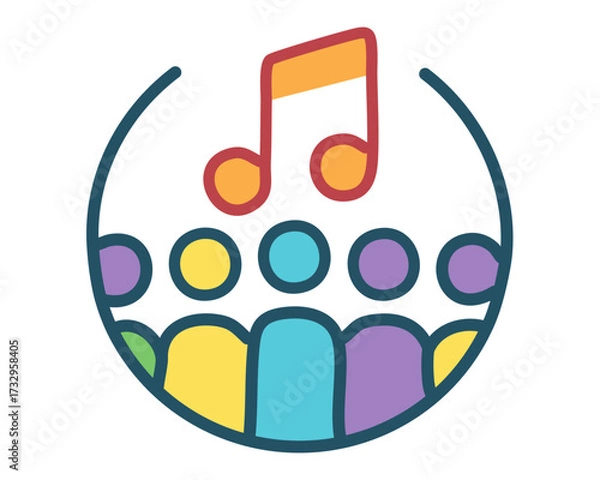 Obraz Music and unity