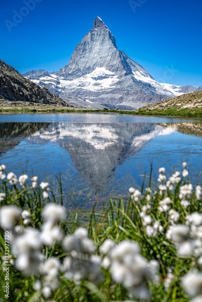 Fototapeta Matterhorn Alpine Reflection