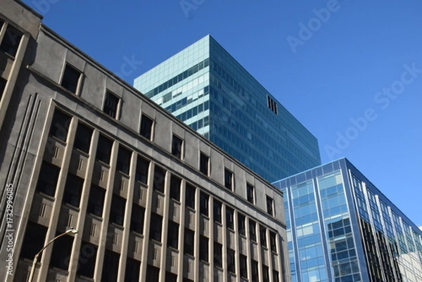 Obraz Reflections on tall buildings  