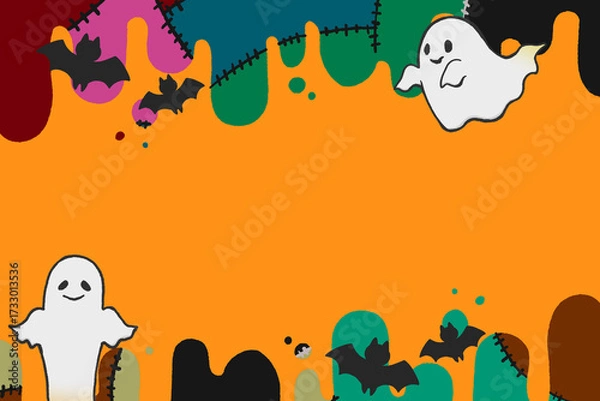 Obraz ハロウィンテンプレート