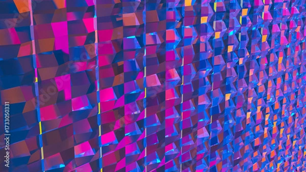 Fototapeta The Multi color for Abstract Background 3d Rendering.
