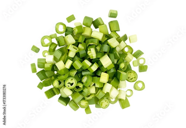 Obraz Chopped scallions