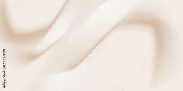 Fototapeta Subtle beige gradient background. Rough neutral liquid wallpaper. Universal nude color texture for banners, flyers, and presentations.