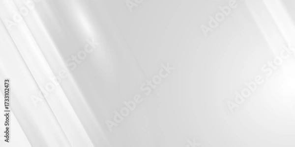 Fototapeta Diagonal grey gradient lines background. Abstract silver stripes wallpaper. Abstract gray tech backdrop. Oblique gris texture for graphic design,