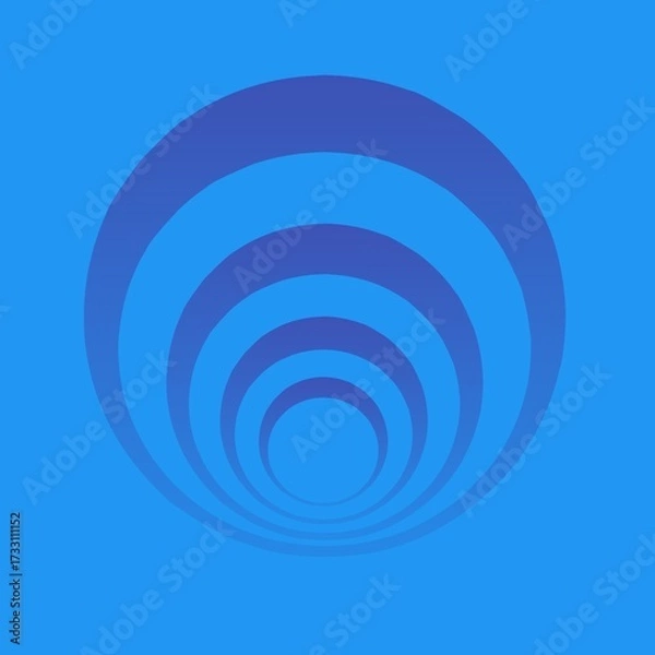 Obraz abstract blue background wallpaper 