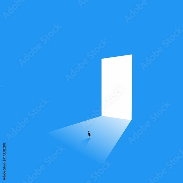 Obraz door to success