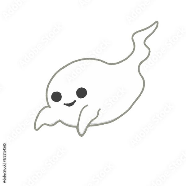 Obraz 飛んでくるオバケ