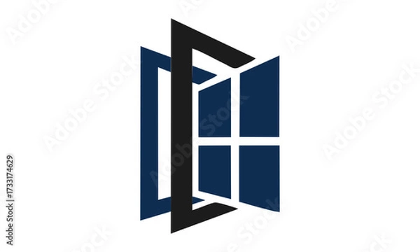 Fototapeta windows vector icon