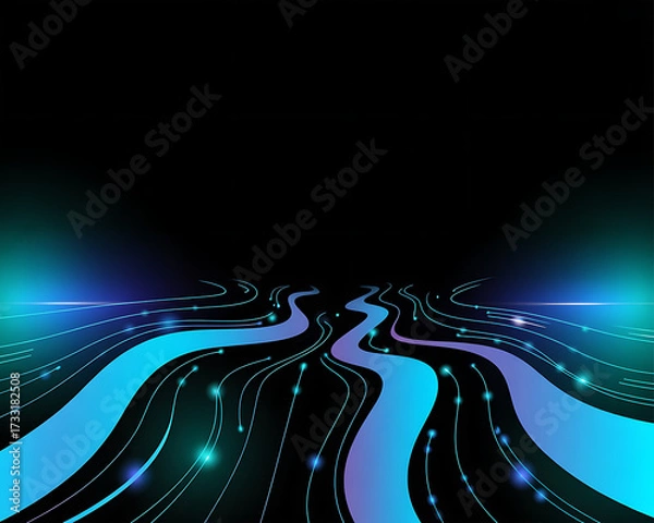 Fototapeta abstract background with lines