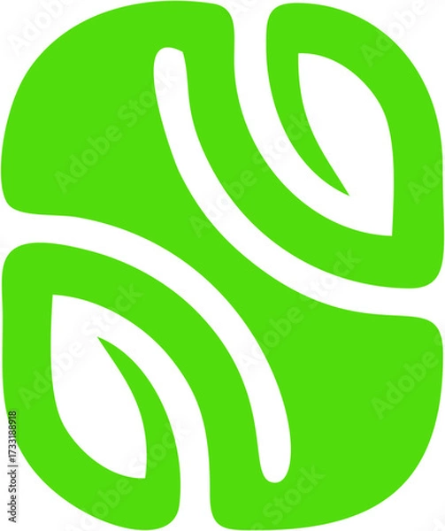 Fototapeta leaf vector custom