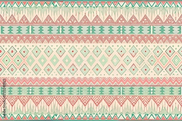Fototapeta set of seamless patterns with lace