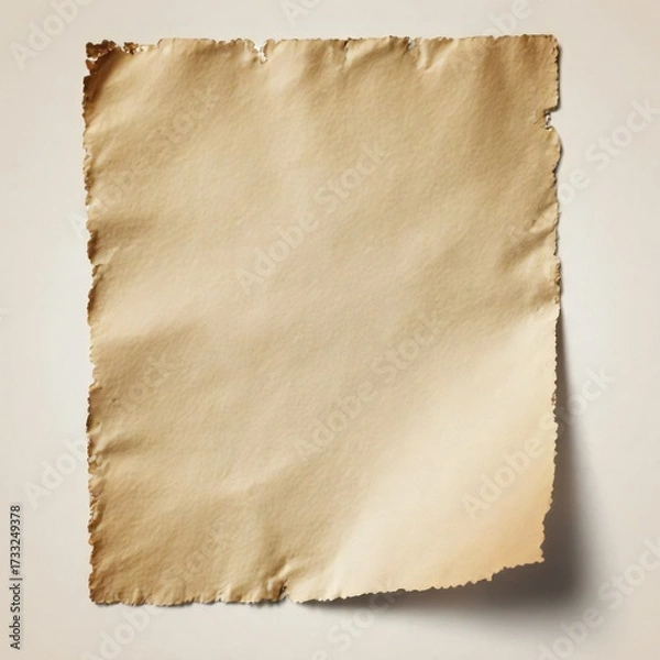 Obraz old paper with burnt edges