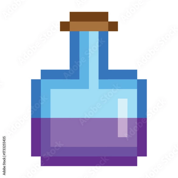 Fototapeta Pixel Potion Retro Icon
