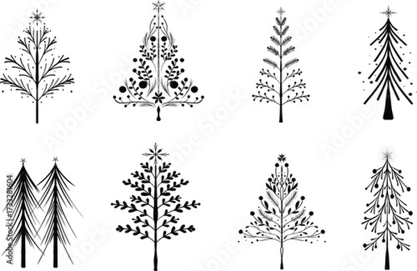 Obraz Decorative Christmas Tree