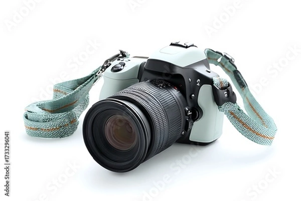 Obraz Capture life's moments with a professional DSLR camera ready for your next adventure or project, perfect for photography enthusiasts and creatives