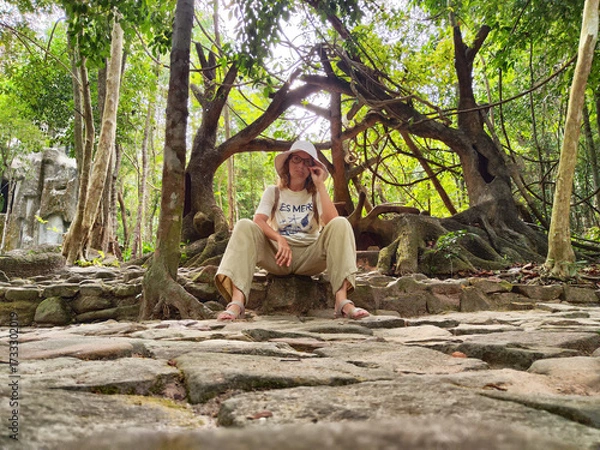 Fototapeta Exploring Phu Quoc Island in Vietnam on a memorable travel adventure