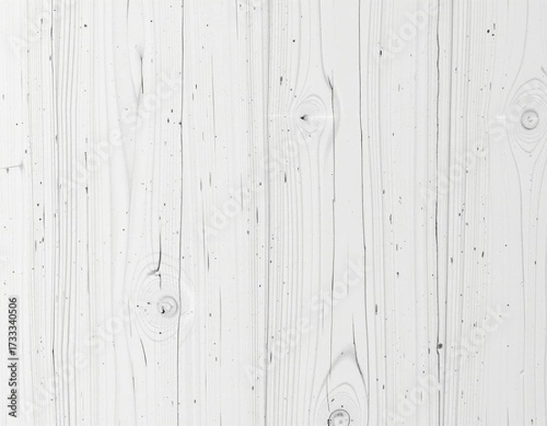 Fototapeta Minimalist White Grainy Surface with Weathered Texture