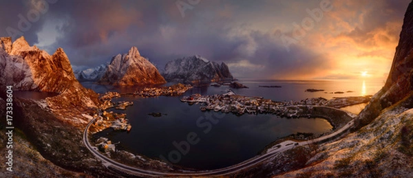 Fototapeta Lofoten sunrise