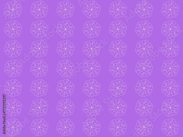 Fototapeta 美しい花の背景、イラスト