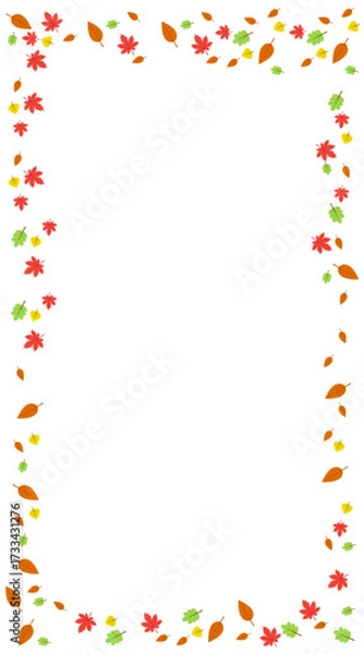 Obraz Background with maple autumn leaves