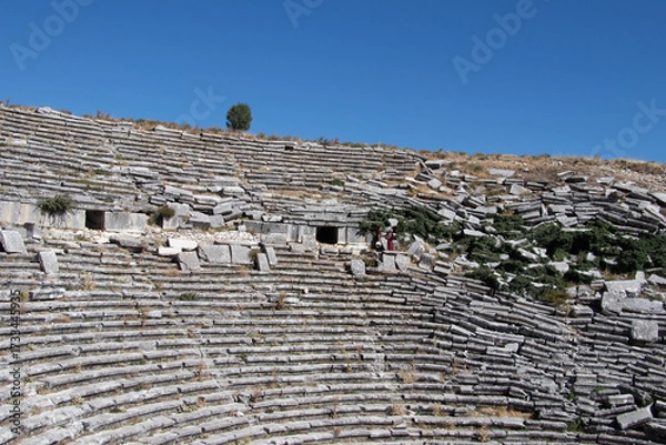 Obraz view from the top of the hill