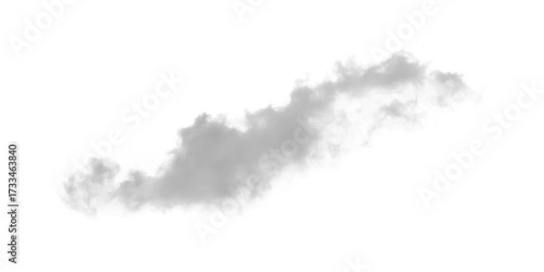 Fototapeta Fluffy cumulus clouds, blue sky, clear weather, summer background, dreamy, peaceful, light atmosphere, photography, nature pattern