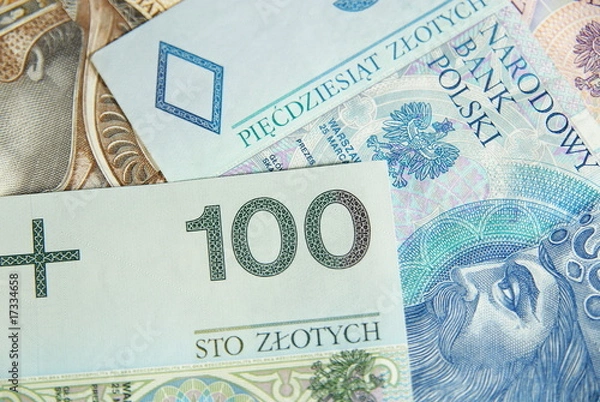 Obraz Closeup to one hundred number