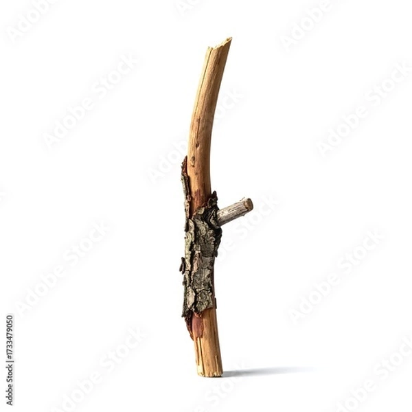 Obraz Wooden branch isolated