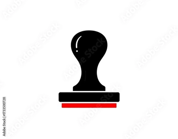 Fototapeta Simple stamp icon
