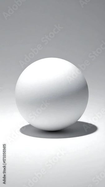 Fototapeta Single egg on a plain background
