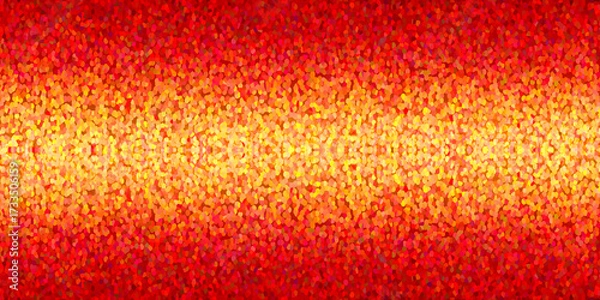 Fototapeta Abstract Red Orange Yellow Mosaic Gradient Texture