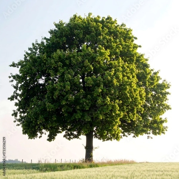 Fototapeta Single tree in field