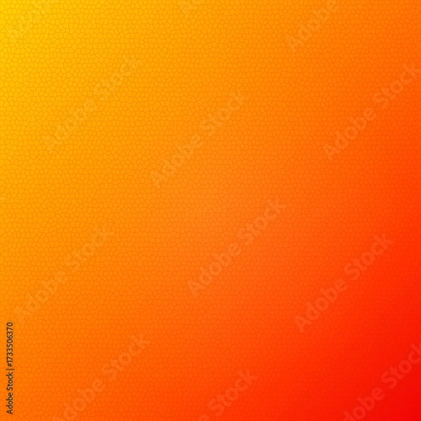 Fototapeta Vibrant Orange Red Gradient Mosaic Texture Background