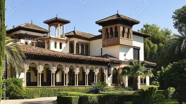 Obraz Moorish Revival Architecture: A Majestic Spanish Palace