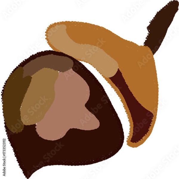 Obraz Drawing leaf illustrations unique ugly