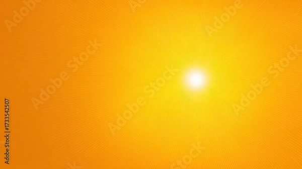 Fototapeta Bright abstract yellow sunny summer background glow