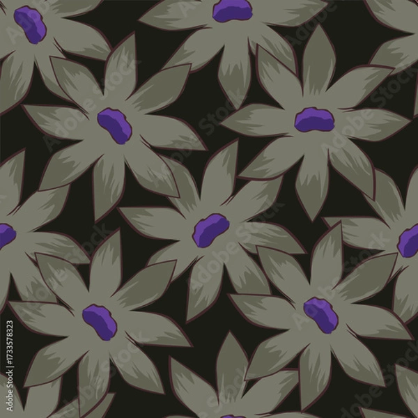 Obraz seamless floral pattern