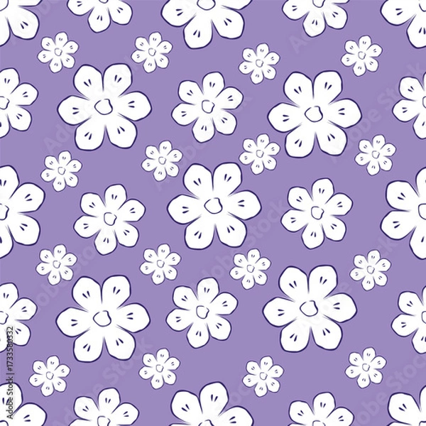 Obraz seamless pattern with flowers