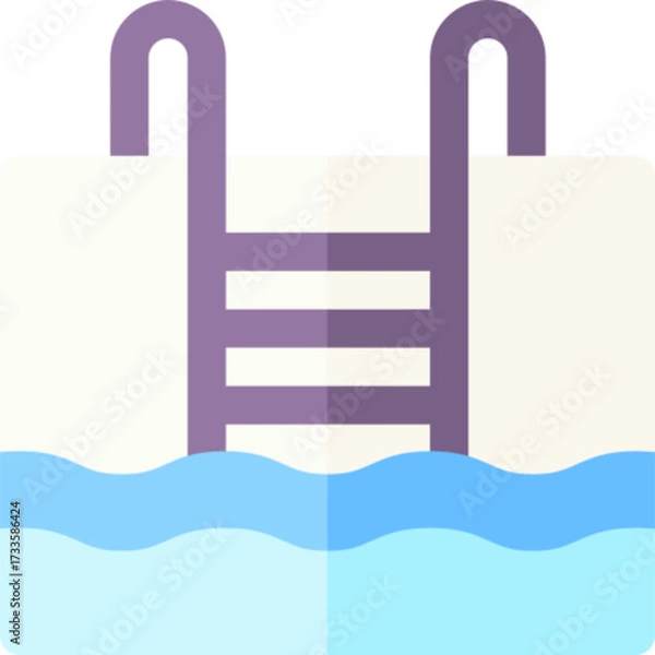 Obraz Swimming Pool Icon